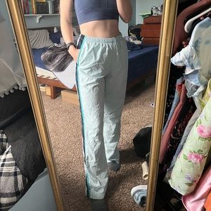 High waisted nike track pants